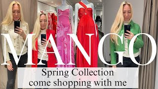 MANGO HAUL TRY ON SPRING COLLECTION | COME SHOPPING WITH ME TO MANGO