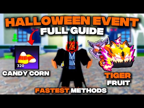 🎃 Blox Fruits Halloween Event FULL Guide! (All Potions, Candy Farming & Bosses Explained)