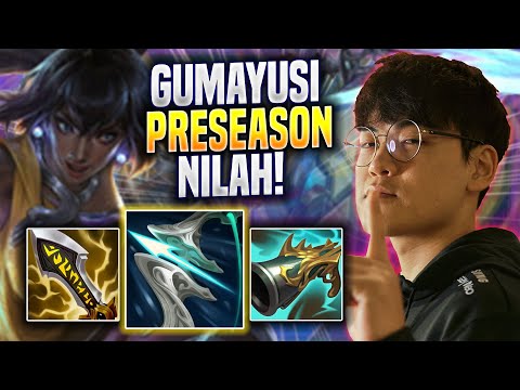 GUMAYUSI TRIES NILAH IN THE NEW PRESEASON! - T1 Gumayusi Plays Nilah ADC vs Aphelios!