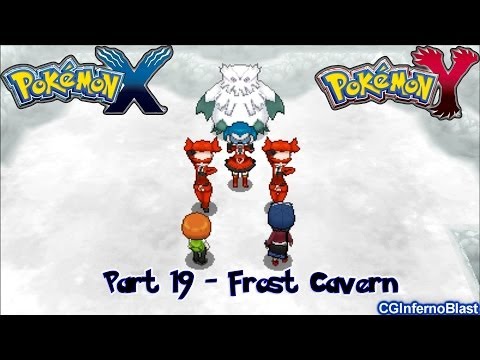 Pokemon X/Y - Walkthrough/Playthrough - Part 19 - [Frost Cavern]