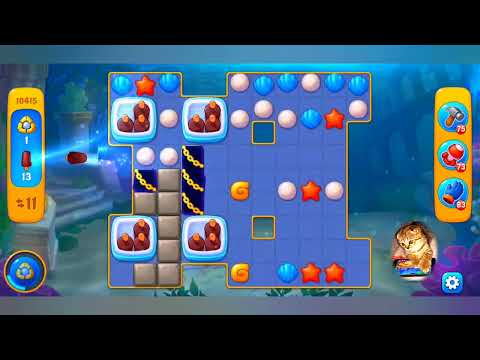 Fishdom, 10415 level,no Booster - 10415 уровень, прохождение без бустеров.