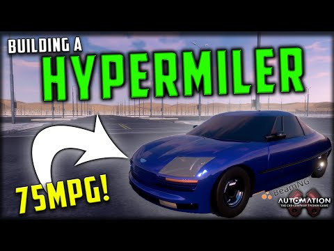 Making My Most Fuel Efficient Car EVER! Automation - BeamNG
