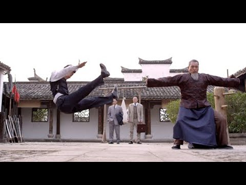 The Japanese guy challenged the Chinese Kung Fu old man. This is far beyond his ability.