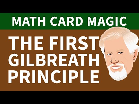 A Quick Look at the (First) Gilbreath Principle! (Math Card Magic 💎)
