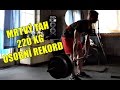 Mrtvý tah 220kg | Osobní rekord | Celá pyramida