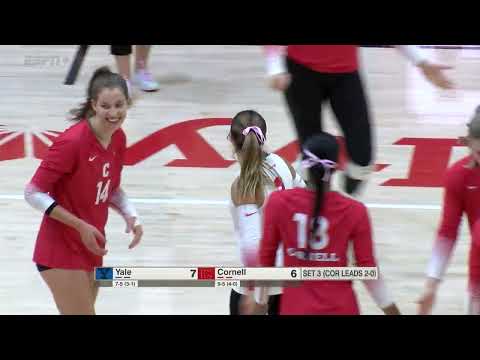 Highlights: Cornell Women's Volleyball vs Yale - 10/11/2025