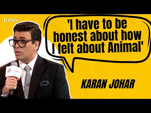 'I have to be honest about how I felt about Animal' : Karan Johar