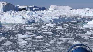 Icebergs of Ilulissat Icefjord -  Disco Bay - Greenland 13/05/2010 Weltkulturerbe