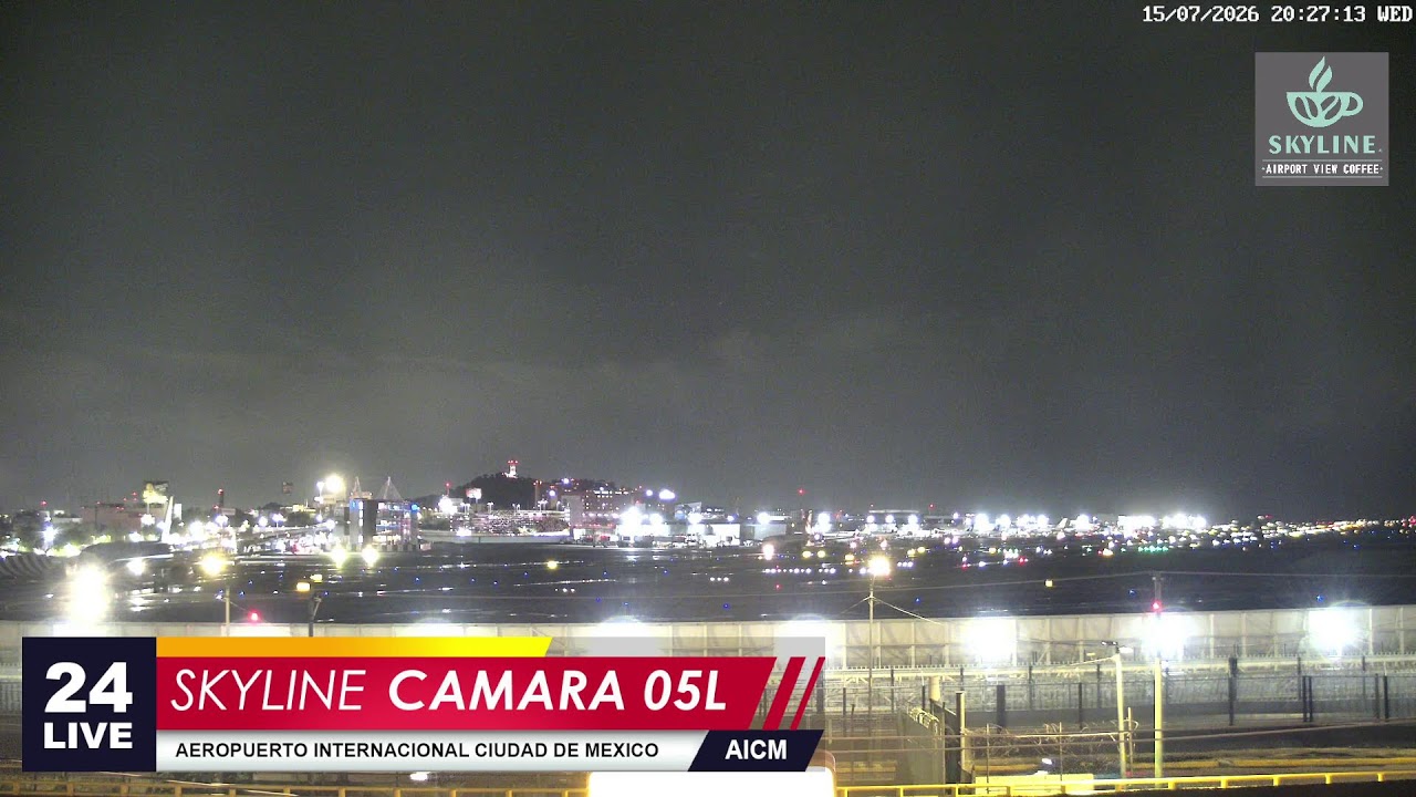 Live webcam view of AICM Runway 05L Plane Spotting