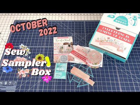 October 2022 Sew Sampler Box Unboxing