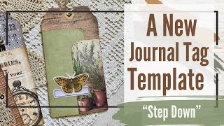 EASIEST Design Formula for Junk Journal Tags: Template #12