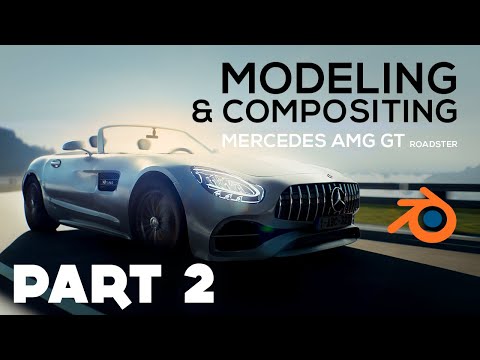 Modeling a Car in Blender 2.8 - Packshot Product PART 2