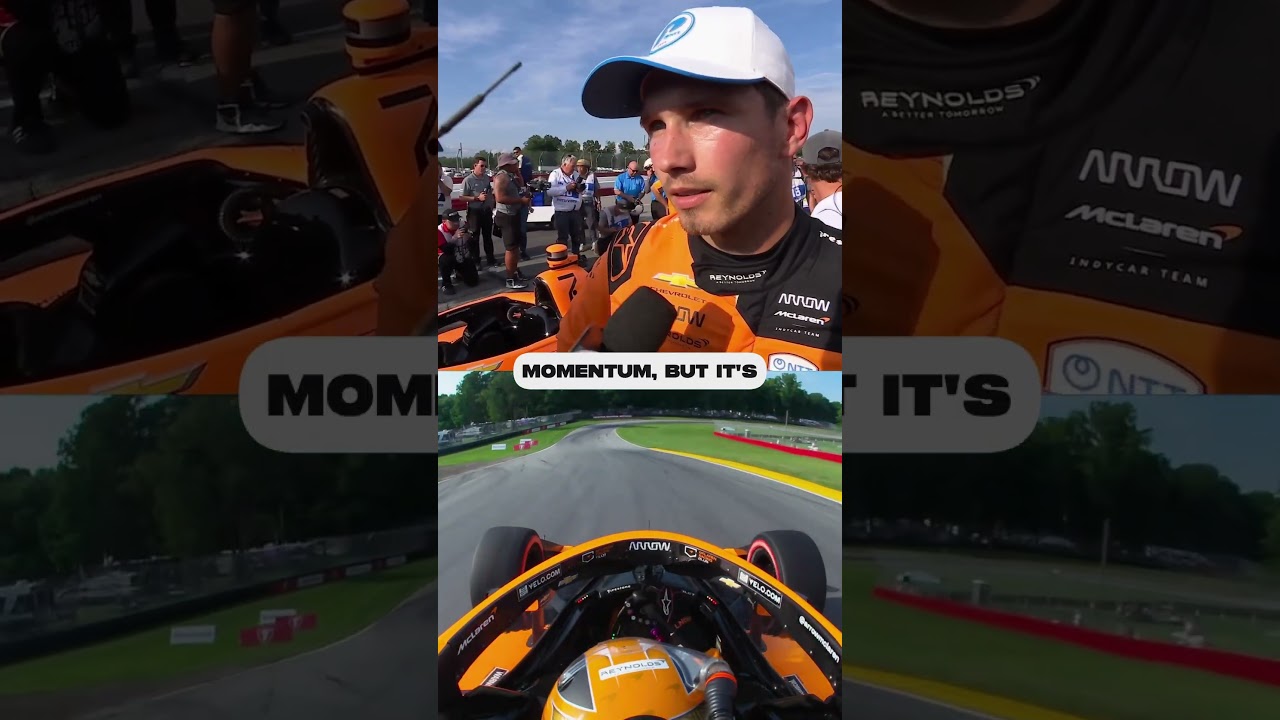 Consider that a statement made 👊 #indycar #racing #christianlundgaard