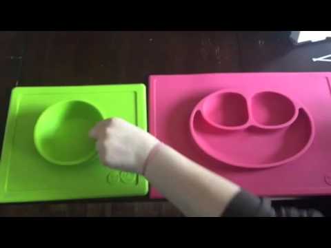 Happy Mat and Bowl by EZPZ