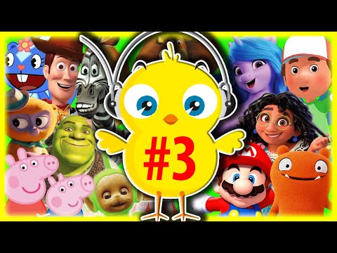 PULCINO PIO - The Little Chick Cheep (Animated Films, Cartoons and Games COVER) PART 3 🐥🐥