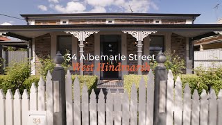 Video overview for 34 Albemarle Street, West Hindmarsh SA 5007