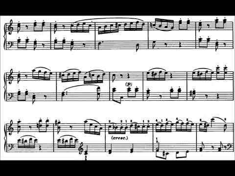 Sonata in C Major, K. 545 (3rd movement: Rondo: Allegretto) by W.A. Mozart