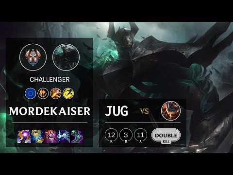 Mordekaiser Jungle vs Rumble - EUW Challenger Patch 11.11