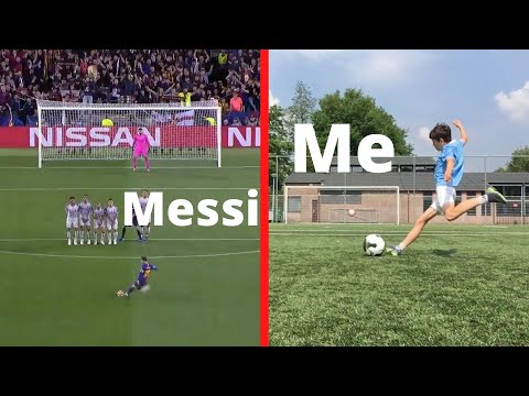 RECREATING INSANE MESSI FREE KICK | RECREATING INSANE FREE KICKS #3