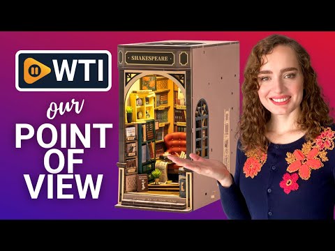 ROBOTIME Book Nook Kit - WTI product video review