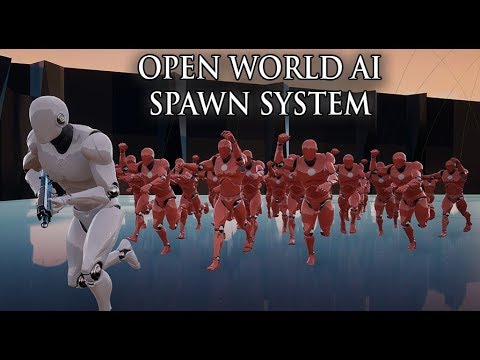 Open World Spawn system - Preview |UE4|