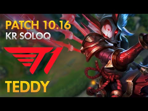 T1 Teddy - Bot Lane: Kalista vs Senna - KDA 11/3/12