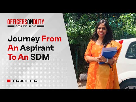 OOD State PCS - Aspirant to SDM - Journey of a State PCS Officer | SDM Sampada Gurjar - Coming Soon