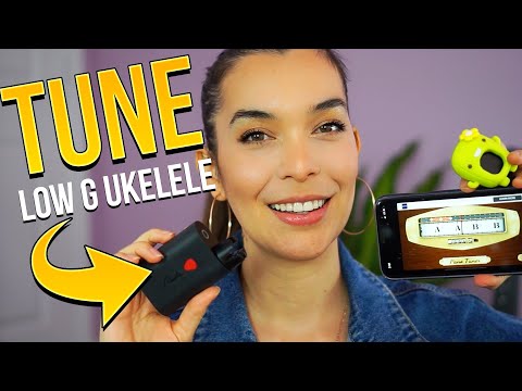 How To Tune Low G Ukulele with a Clip-On Tuner, App, or Roadie 3