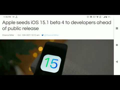 Ios 15.1 beta 4 for developers