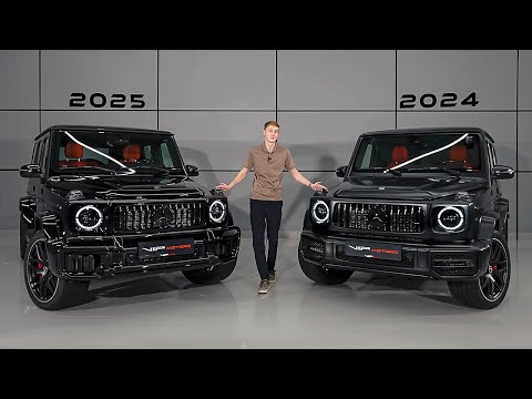2025 vs 2024 Mercedes G63 AMG