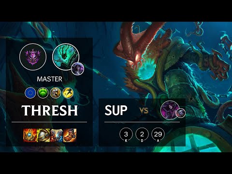 Thresh Support vs Morgana - EUW Master Patch 11.11