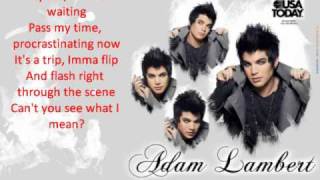 Adam Lambert-Pick U Up(Lyrics)
