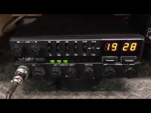 Whistler 900 dual tuner CB Radio.