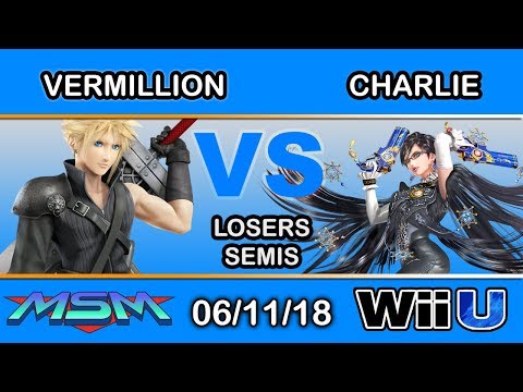 MSM 150 - Vermillion (Cloud) Vs Charlie (Bayonetta) Losers Semis - Smash 4