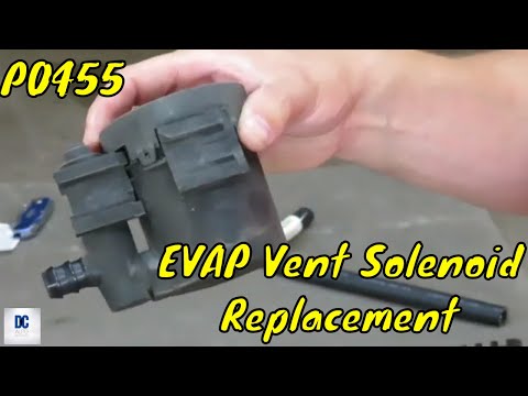 EVAP Vent Solenoid Removal and Replacement "Tighten Gas Cap" P0455 Error 99-06 GM Trucks