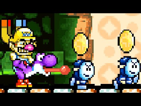 Yoshi's Island DS - No Damage 100% Walkthrough (World 3)