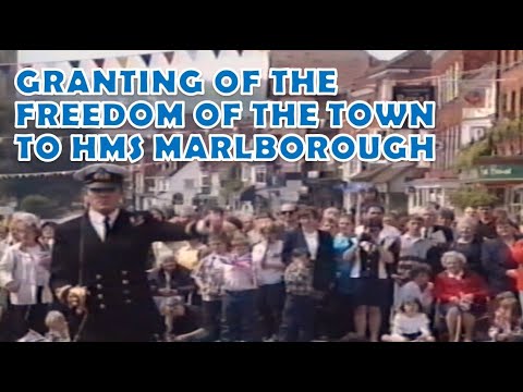 1996 BBC Points West Report on the Granting of the Freedom of Marlborough to HMS Marlborough