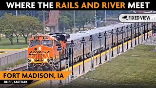 Iowa · Fort Madison · Train (Fixed View · West) live stream