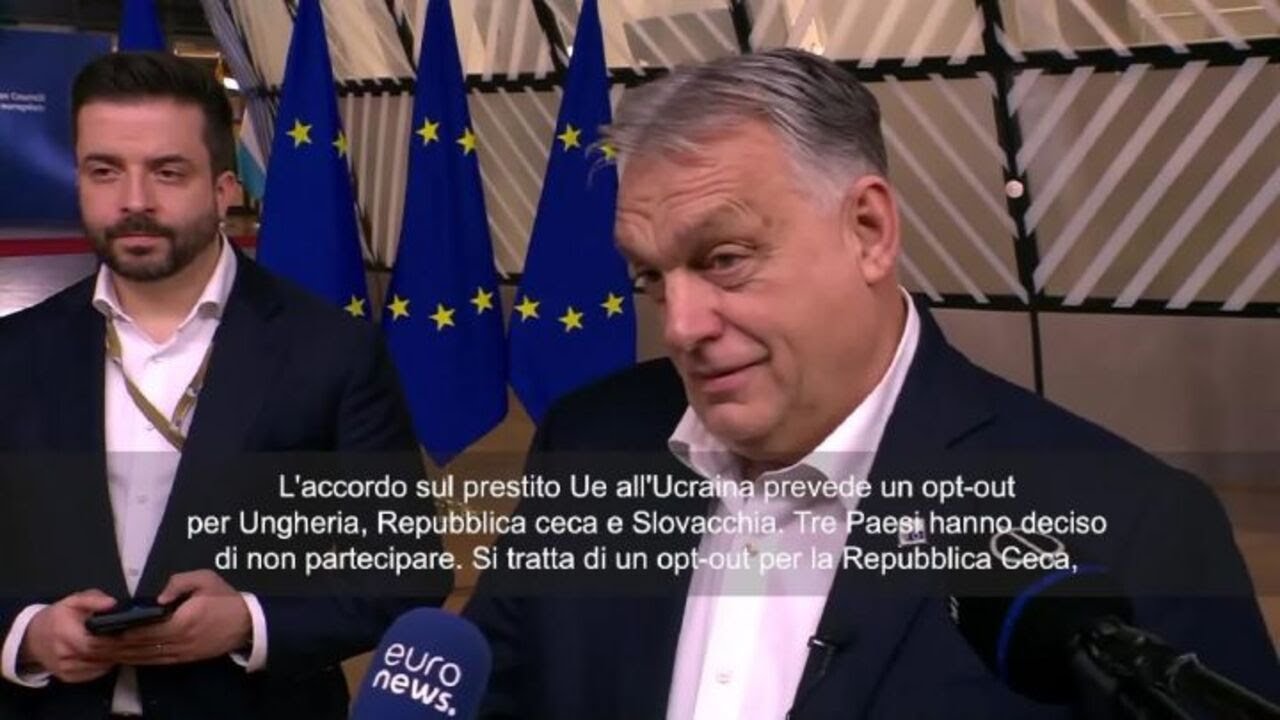 Orban a Bruxelles: Prestito Ue per Kiev totalmente sbagliato. Noi innocenti, ne siamo fuori