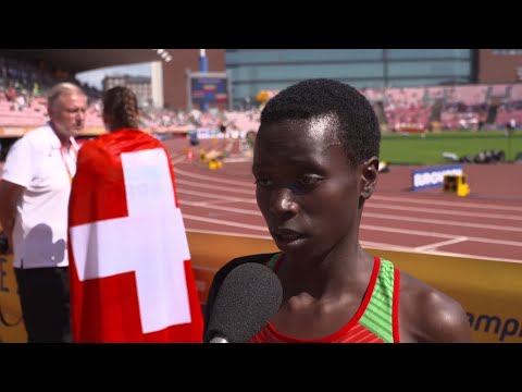 IAAF World U20 Tampere - Miriam Cherop KEN 1500 Metres Silver