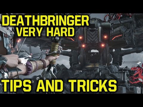 Horizon Zero Dawn tips and tricks - DEATHBRINGER ON VERY HARD (Horizon Zero Dawn deathbringer guide) Video