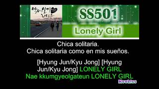 SS501 - Lonely Girl (Hyung Jun &amp; Kyu Jong] [Letra Sub Español + Rom]