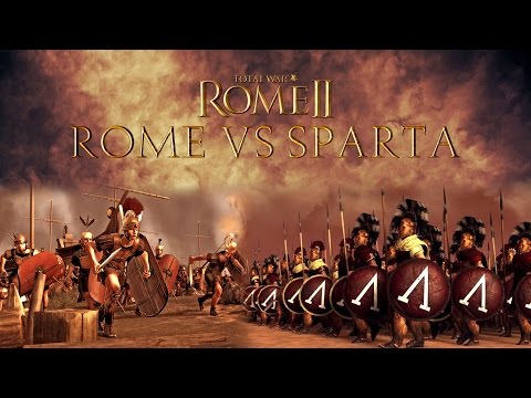 Rome Total War 2 - Epic Battles 01 - Rome Vs Sparta (1080p)