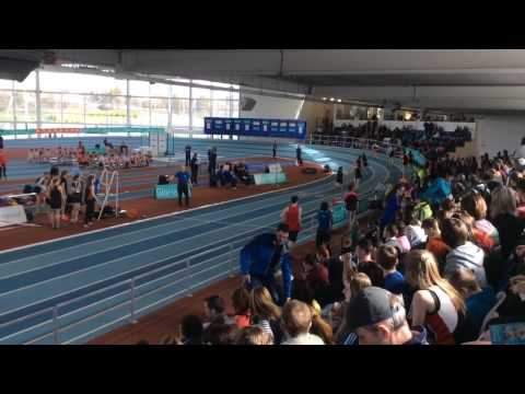 Girls U15 4x200m relay Heat 3 Glohealth Juvenile Indoor Cha