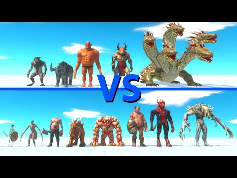 FANTASY Team vs INFERNALS Team - Animal Revolt Battle Simulator