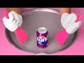 How To Make FANTA Cassis To Sparkling Ice Cream Tapping And Scratching ASMR By Ice Cream Rolls