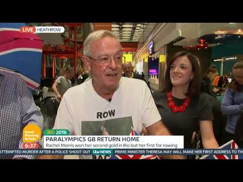 Father Of Gold Medal-Winning Paralympian Rachel Morris Awaiting Her Return | Good Morning Britain