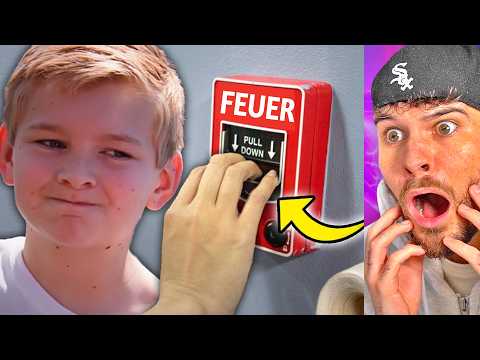 Schüler löst FEUER-ALARM aus um Klausur zu SCHWÄNZEN