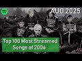 Top 100 Most Streamed Songs Of 2006