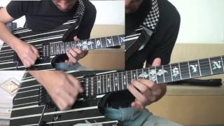 Avenged Sevenfold- &quot;Nightmare&quot; (guitar cover with all harmonies &amp; improvisation)